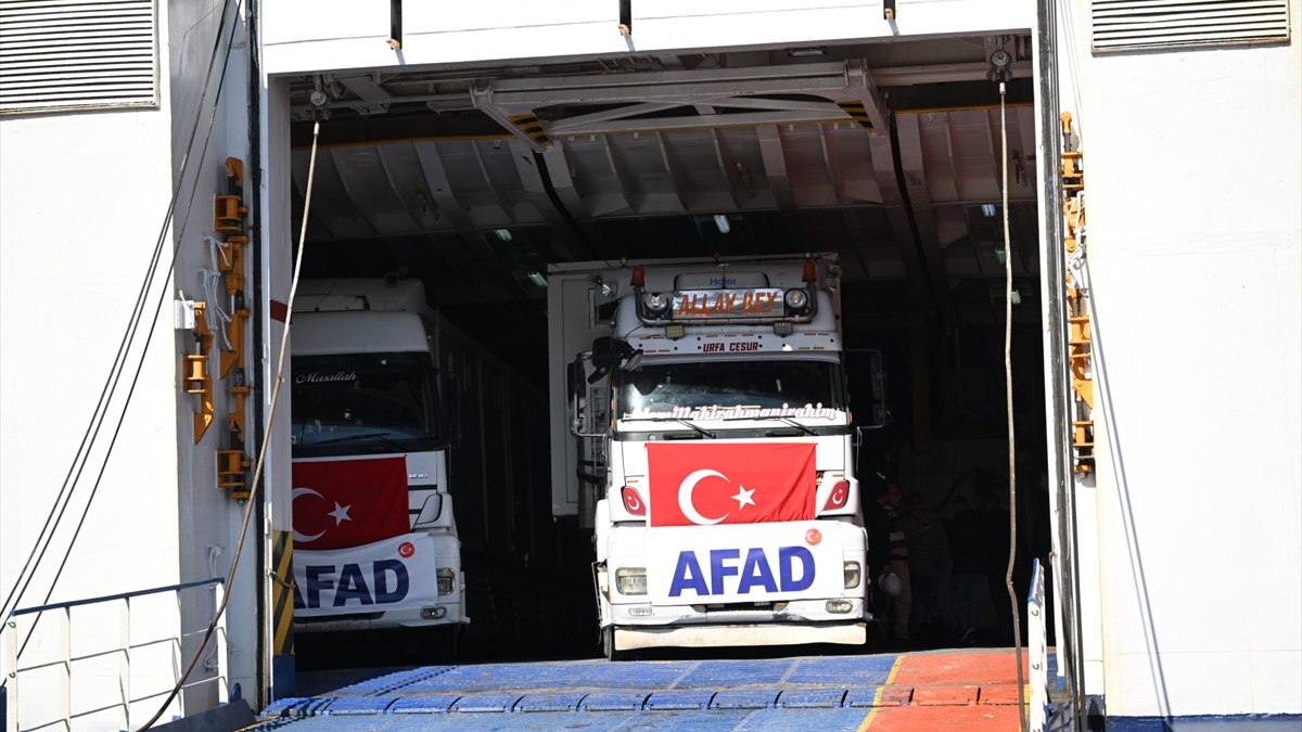 AFAD’dan Lübnan’a yardım eli