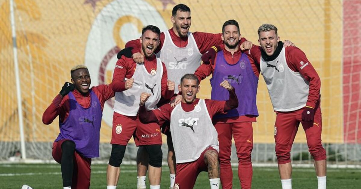 Galatasaray, RAMS Başakşehir maçının hazırlıklarına devam etti