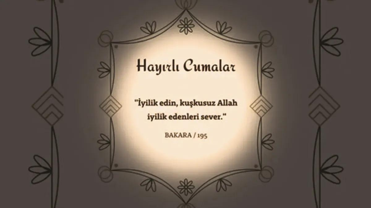 Bayraklı, Yazılı Cuma Mesajları 2025! Anlamlı, Güzel, Dualı, Ayetli, Resimli Cuma Mesajları İle Hayırlı Cumalar!