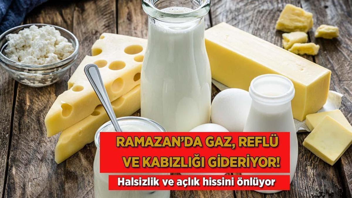 Ramazan’da gaz, reflü ve kabızlığı gideriyor! Halsizlik ve açlık hissini önlüyor