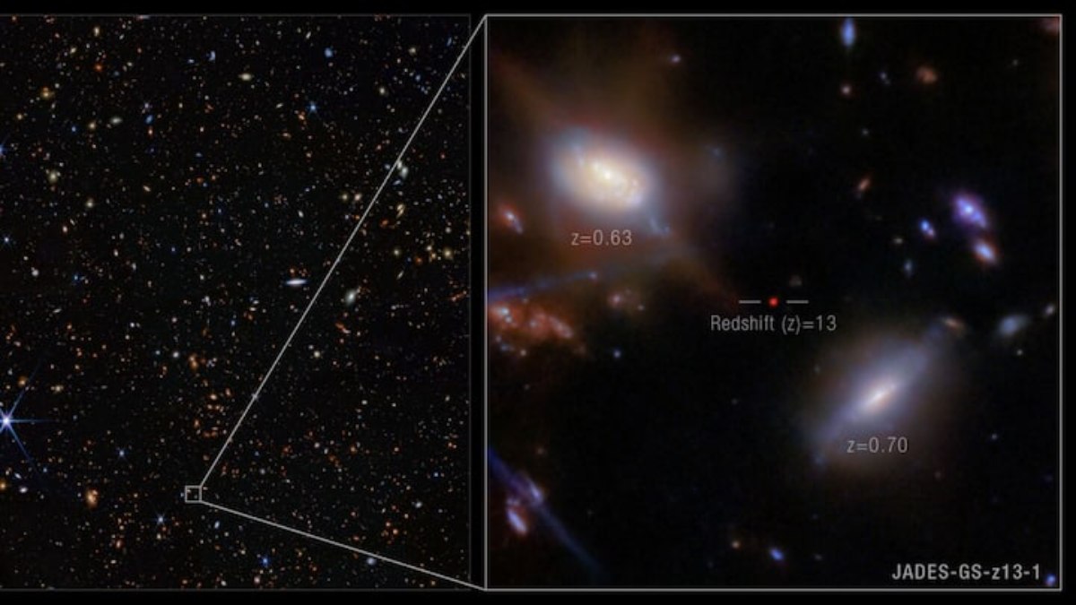 Evrenin bebeklik dönemindeki galaksi görüntülendi